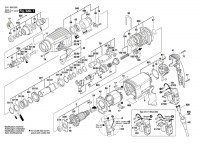 Bosch 3 611 BA3 090 --- Rotary hammer 2 kg Spare Parts
